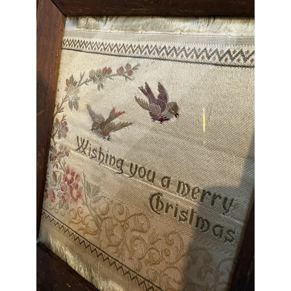 Antique Wood Contact Printing Frame Christmas textile Split Back Print Frame